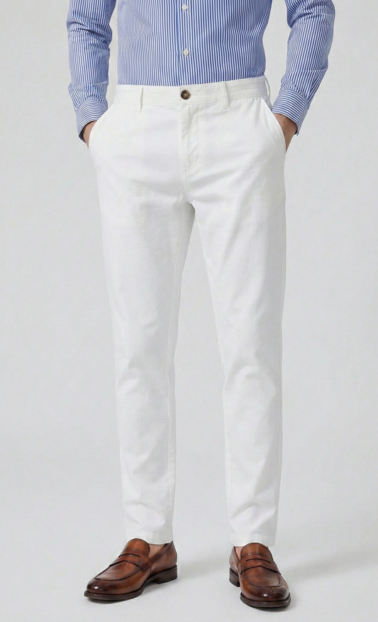 Signatur vit bomullsbyxa